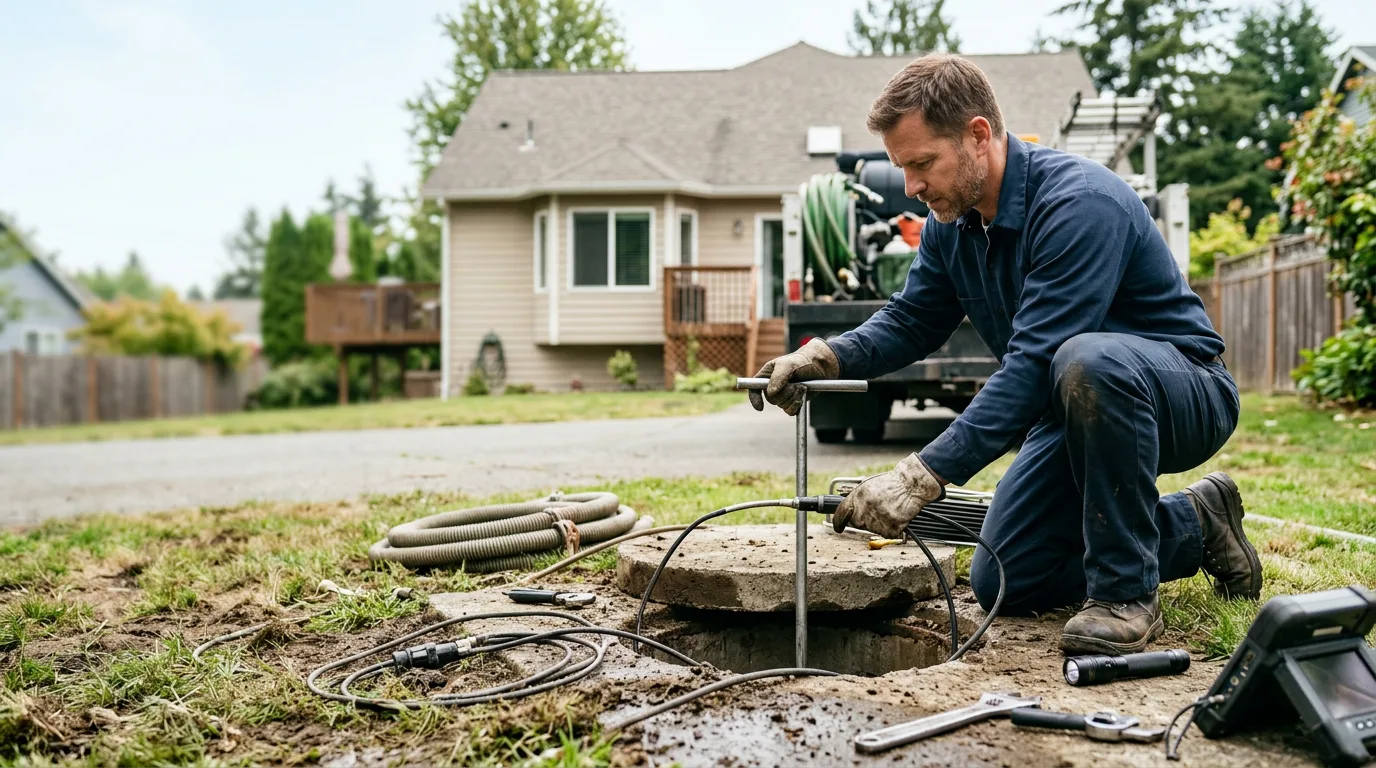 Septic Tank Pumping in Countyline, OK